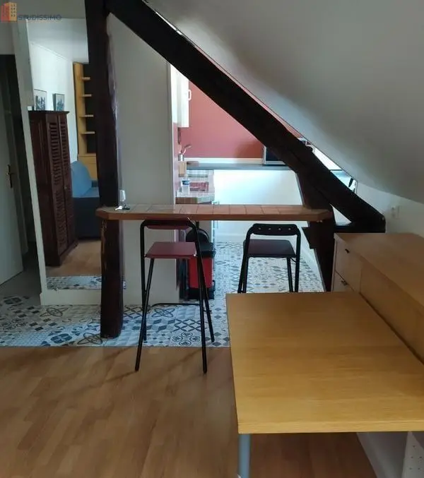 Studio meublé 23m² Pontoise - Dernier étage, lumineux - Photo 1