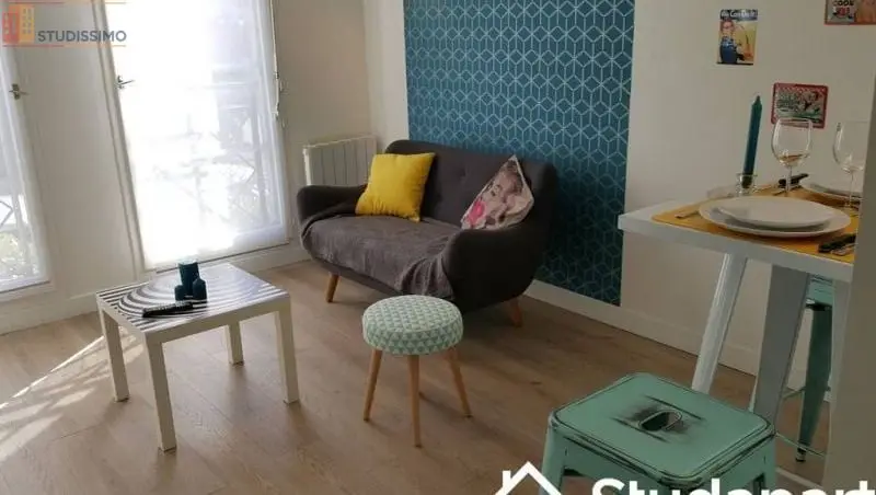 Studio meublé 24m² Cergy - Lumineux, meublé - Photo 4
