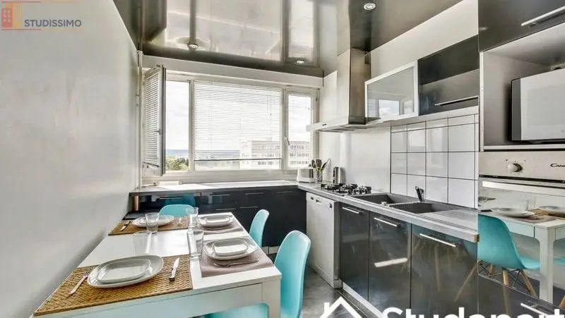 Studio meublé 10m² Cergy - 5e étage, lumineux - Photo 2