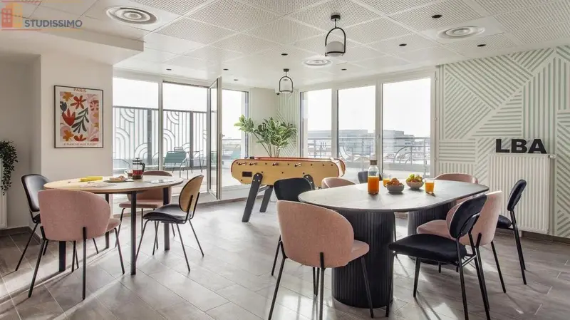 Studio meublé 17m² Bezons - Meublé, DPE C - Photo 11