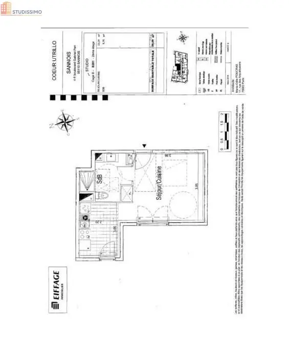 Studio 29m² Sannois 95110 - Photo 2