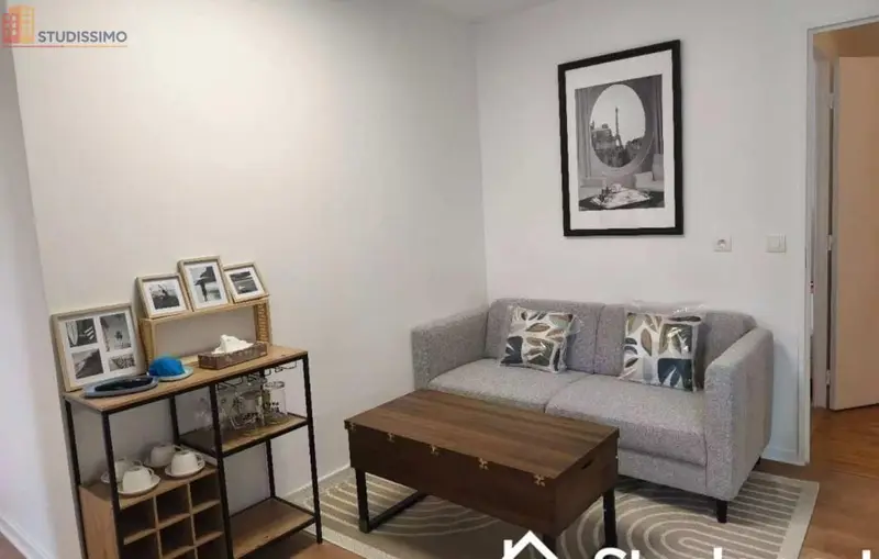 Studio meublé 11m² Cergy - Meublé, DPE C - Photo 2