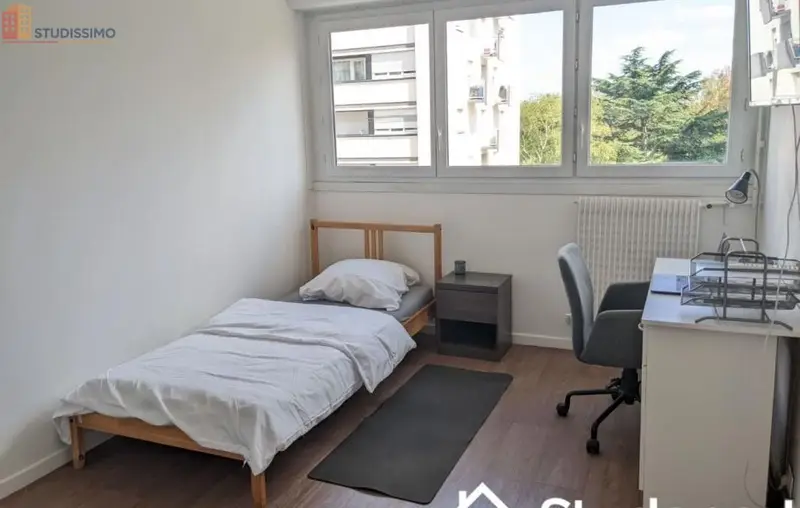 Studio meublé 10m² Pontoise 95300 - Meublé, DPE D - Photo 2