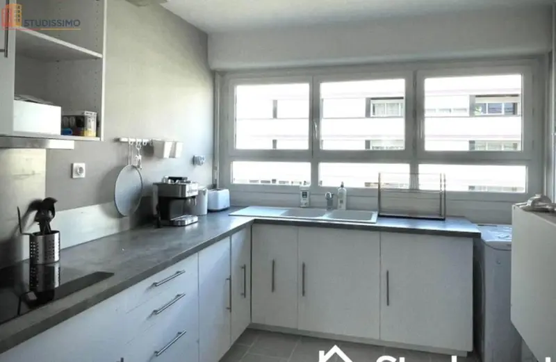 Studio meublé 13m² Pontoise - Meublé, DPE A - Photo 2