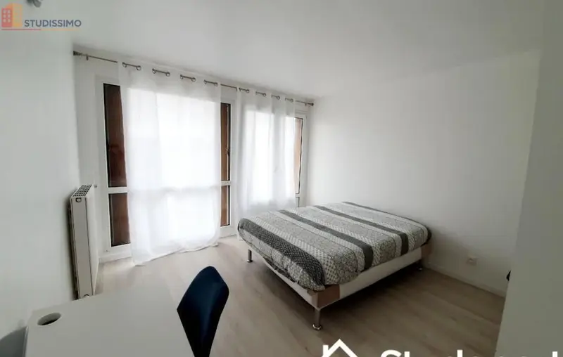 Studio meublé 12m² Villiers-le-Bel - Meublé, DPE B - Photo 5