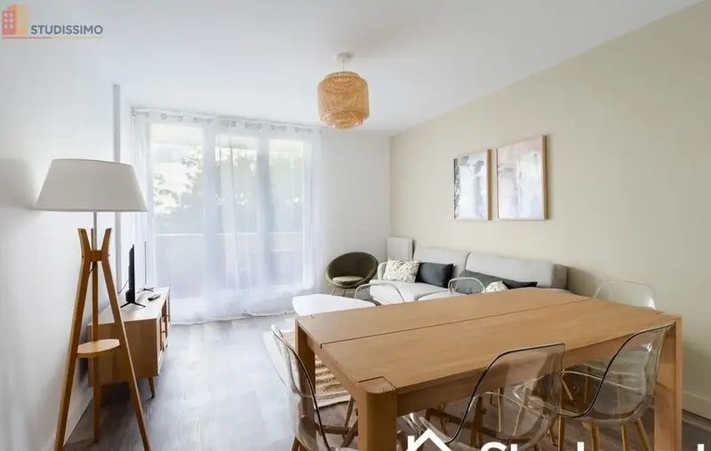 Studio 82m² Cergy - Meublé, DPE A - Photo 2