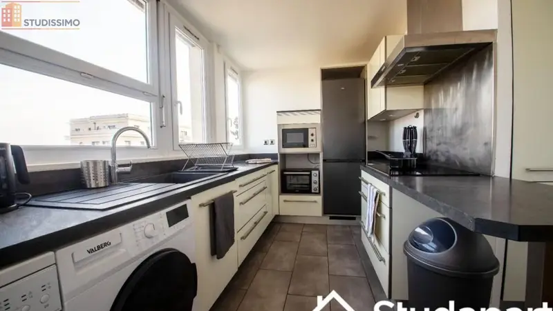 Studio meublé 10m² Pontoise - Meublé, 2e étage - Photo 2