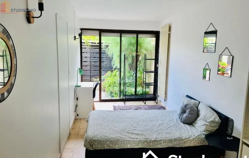 Studio 10m² Cergy - Meublé, DPE D - Photo 1