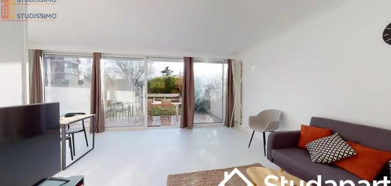 Studio meublé 9m² Cergy - Compact, lumineux - Photo 8
