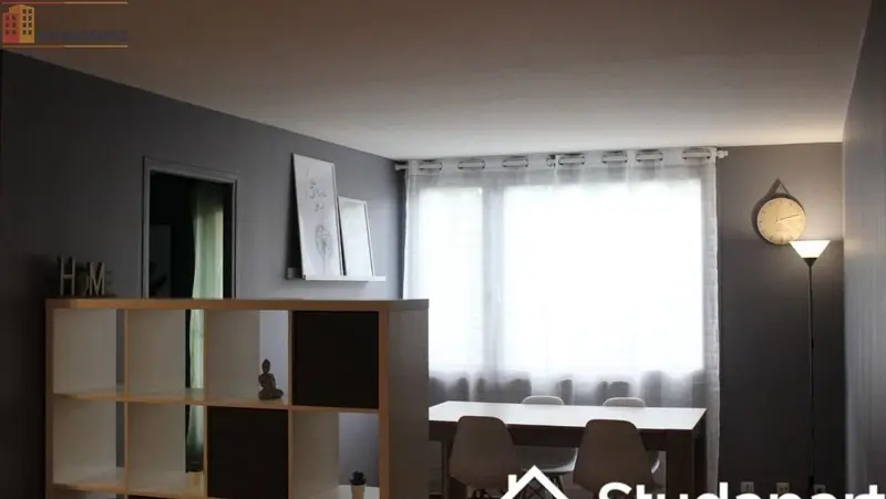 Studio meublé 13m² Pontoise - Meublé, DPE C - Photo 4