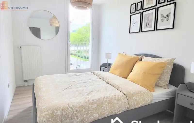 Studio meublé 9m² Cergy - Meublé, 1er étage - Photo 1