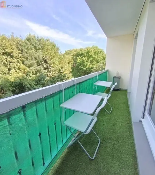 Studio meublé 9m² Cergy - Calme, étage élevé - Photo 4