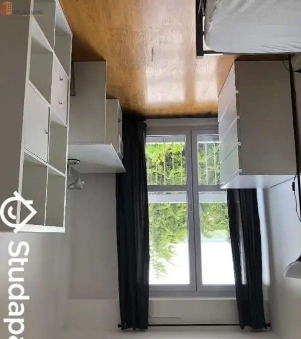 Studio meublé 9m² Cergy - Meublé, 4e étage - Photo 1