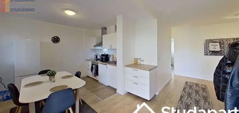 Studio 80m² Cergy - Meublé, DPE A - Photo 3