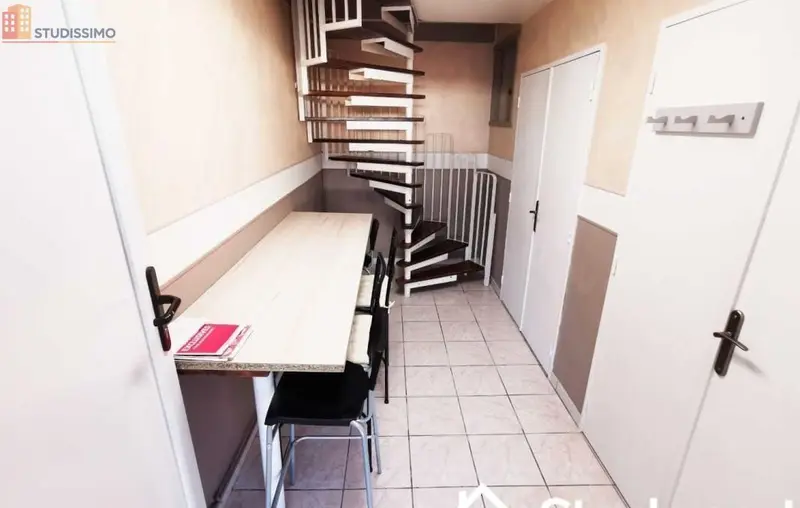 Studio meublé 10m² Cergy - Meublé, DPE A - Photo 1