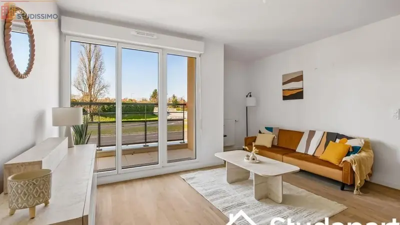 Studio meublé 24m² Pontoise - Meublé, DPE A - Photo 4