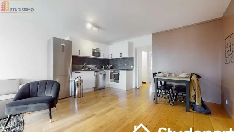 Studio meublé 9m² Bezons - Étage élevé, lumineux - Photo 3