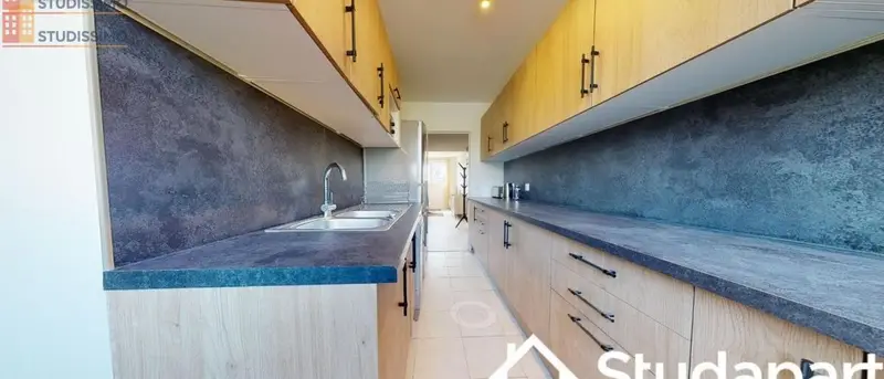 Studio meublé 10m² Cergy - Meublé, DPE A - Photo 3