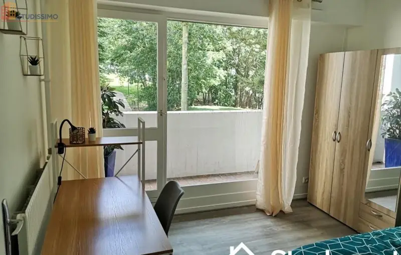 Studio meublé 10m² Cergy - Meublé, DPE C - Photo 2