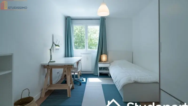 Studio meublé 10m² Cergy - Calme, 1er étage - Photo 1