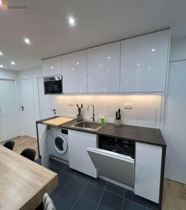 Studio meublé 10m² Cergy - Calme, proche commerces - Photo 2