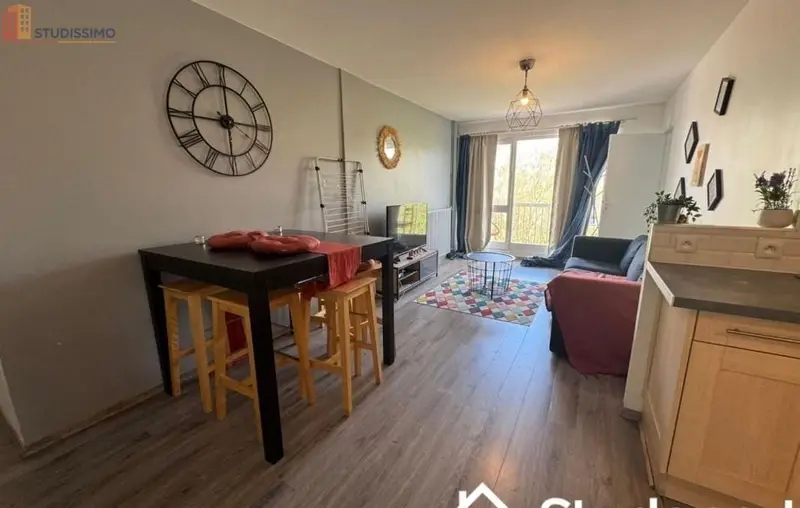 Studio meublé 10m² Cergy - Meublé, DPE C - Photo 8