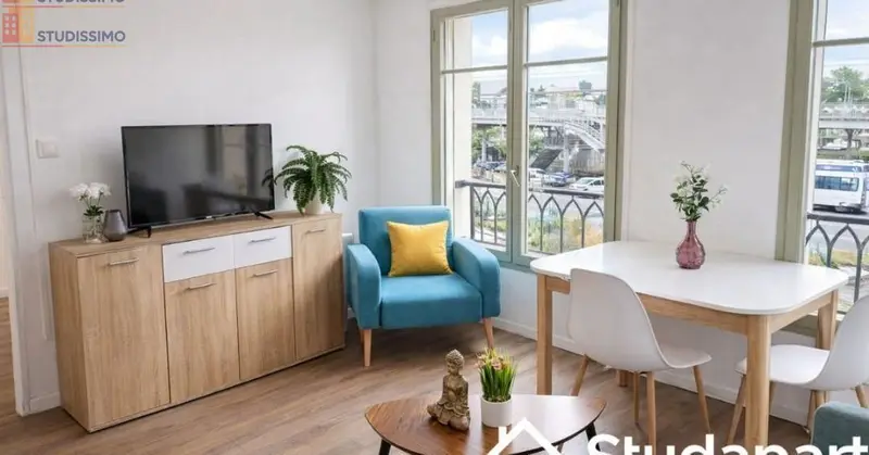 Studio meublé 10m² Pontoise - Meublé, 2e étage - Photo 1