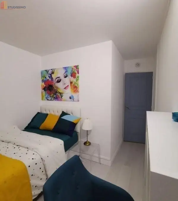 Studio meublé 9m² Cergy - Meublé, 3e étage - Photo 1