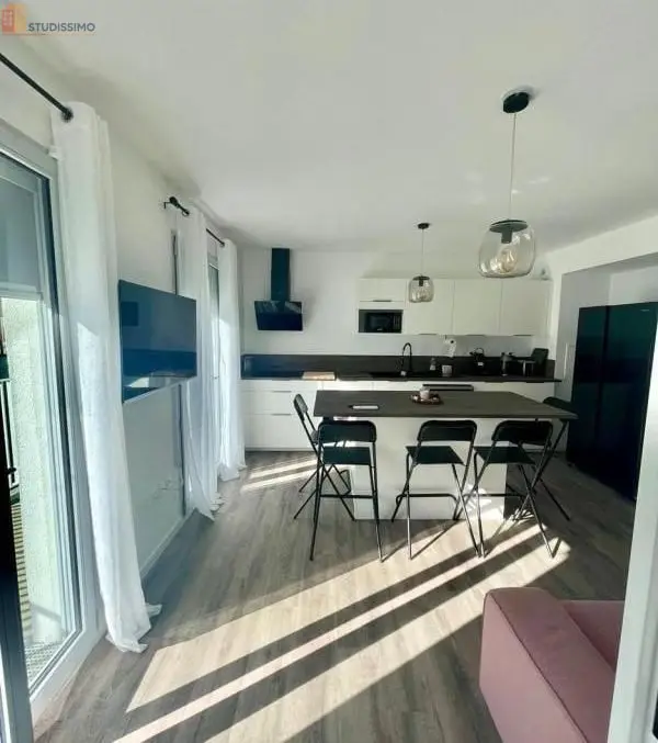 Studio meublé 19m² Cergy 95800 - Meublé, DPE A - Photo 4