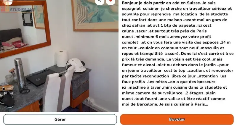 Studio meublé 17m² Bezons - Lumineux, 2e étage - Photo 48