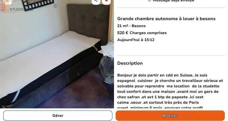 Studio meublé 17m² Bezons - Lumineux, 2e étage - Photo 39
