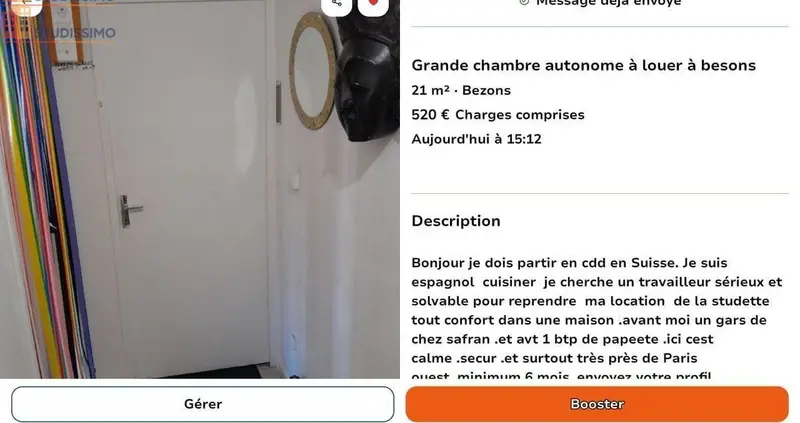 Studio meublé 17m² Bezons - Lumineux, 2e étage - Photo 40
