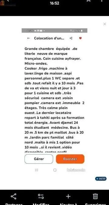 Studio meublé 17m² Bezons - Lumineux, 2e étage - Photo 23