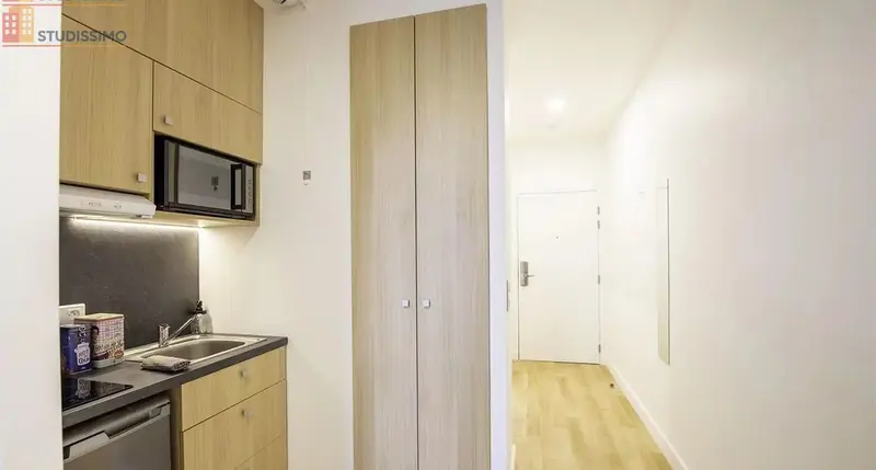 Studio 18m² Cergy-Pontoise - Meublé, résidence étudiante - Photo 4