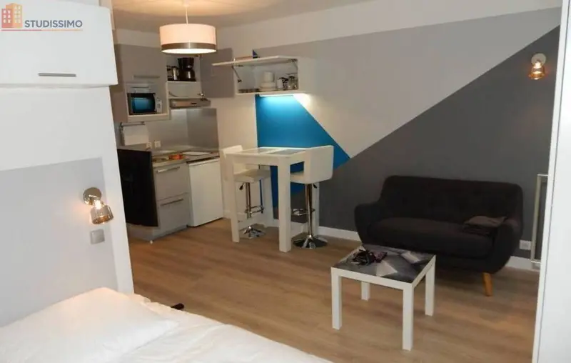 Studio meublé 22m² Cergy - Proche ESSEC et universités - Photo 1