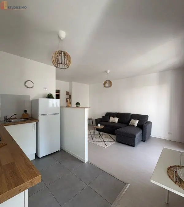 Studio 30m² Cergy - Lumineux, meublé, balcon - Photo 28