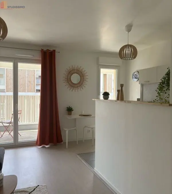 Studio 30m² Cergy - Lumineux, meublé, balcon - Photo 19
