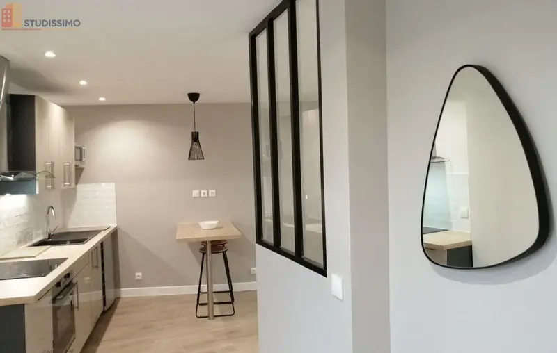 Studio meublé 26m² Vauréal 95490 - Meublé, DPE D - Photo 4