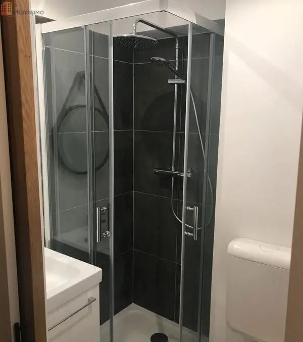 Studio meublé 17m² Cergy 95800 - Meublé, dernier étage - Photo 1