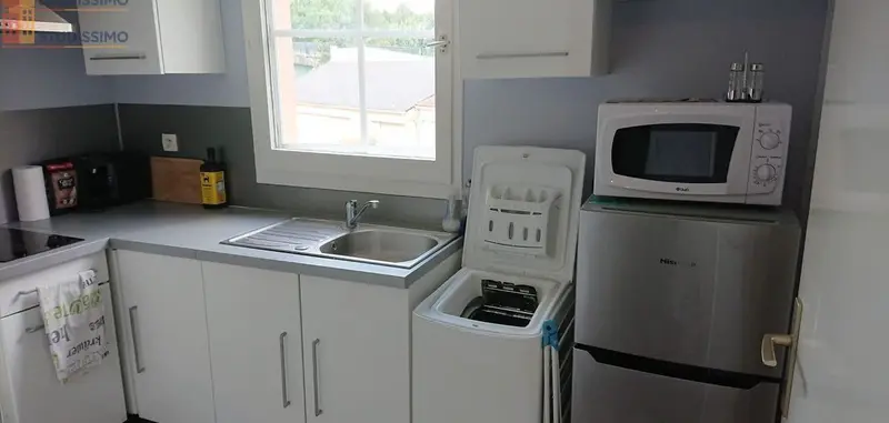 Studio meublé 31m² Cergy - Charme style industriel - Photo 3