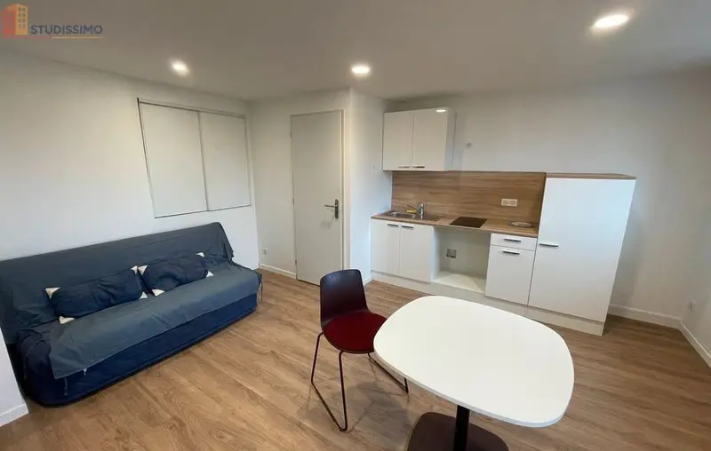 Studio meublé 23m² Cergy-Pontoise 95300 - Centre, lumineux - Photo 1
