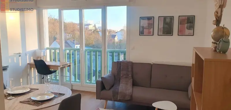 Studio meublé 25m² Cormeilles-en-Parisis - Neuf, parking - Photo 2