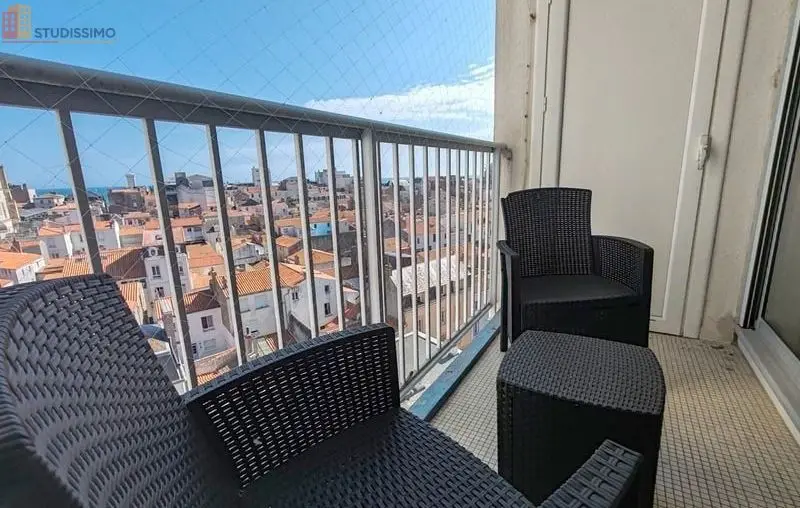 Studio 30m² Les Sables-d'Olonne - 6e étage, lumineux - Photo 7