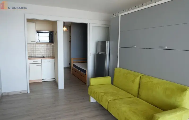 Studio 26m² Les Sables-d'Olonne - Étage élevé, DPE C - Photo 1