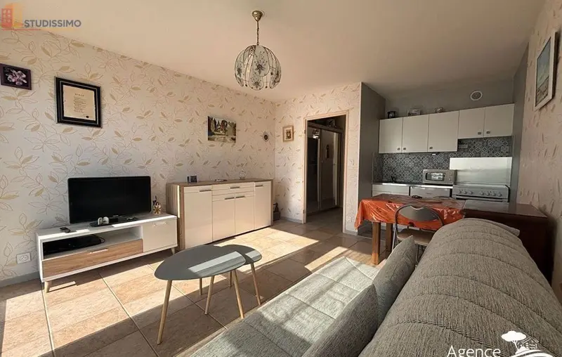 Studio 28m² Les Sables-d'Olonne - DPE D - Photo 3