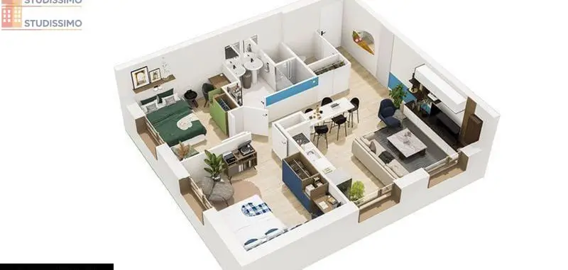 Studio 18m² La Roche-sur-Yon - Résidence La Treille - Photo 3