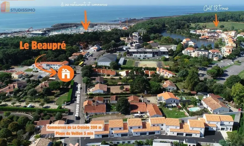 Studio 23m² Talmont-Saint-Hilaire - Bord de mer - Photo 4