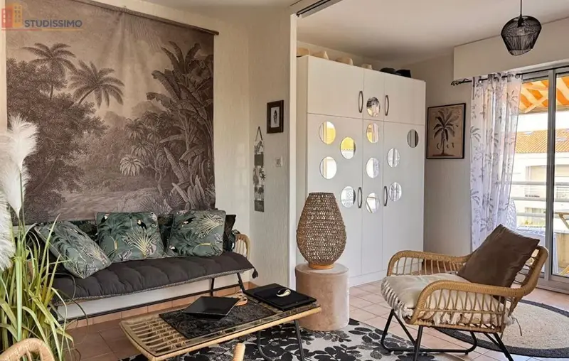 Studio 27m² Les Sables-d'Olonne - Étage élevé, lumineux - Photo 7