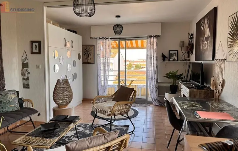 Studio 27m² Les Sables-d'Olonne - Étage élevé, lumineux - Photo 5