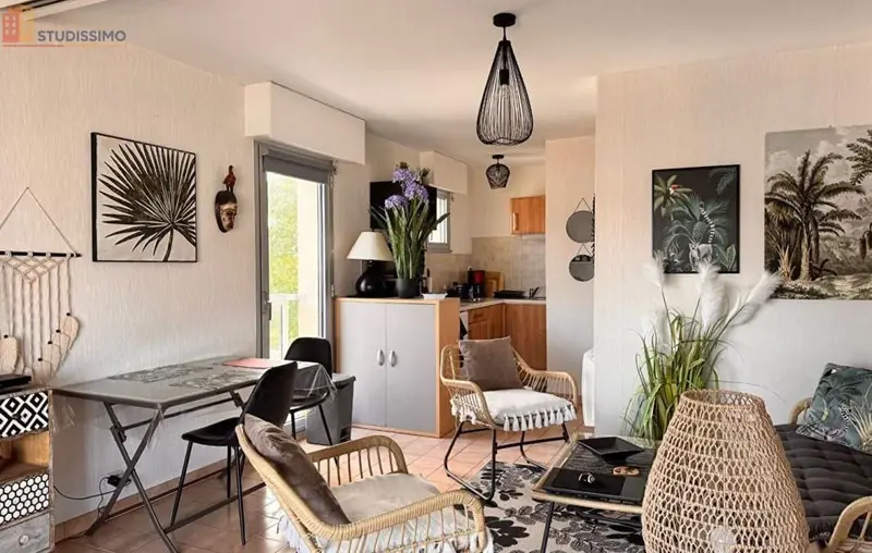 Studio 27m² Les Sables-d'Olonne - Étage élevé, lumineux - Photo 1